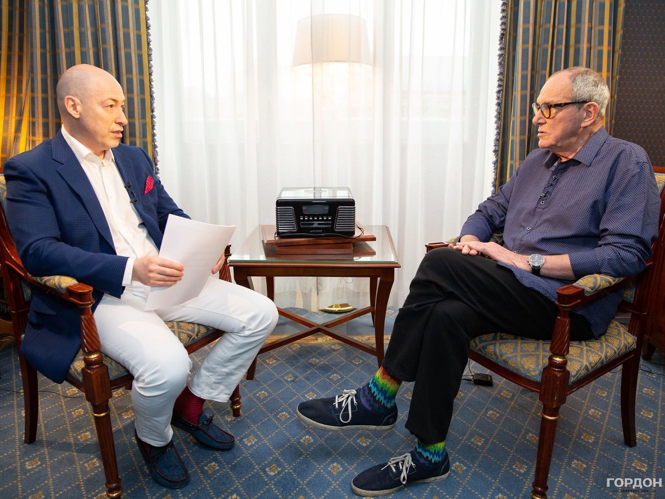 Інтерв'ю Гордона з Віторганом тривало майже півтори години