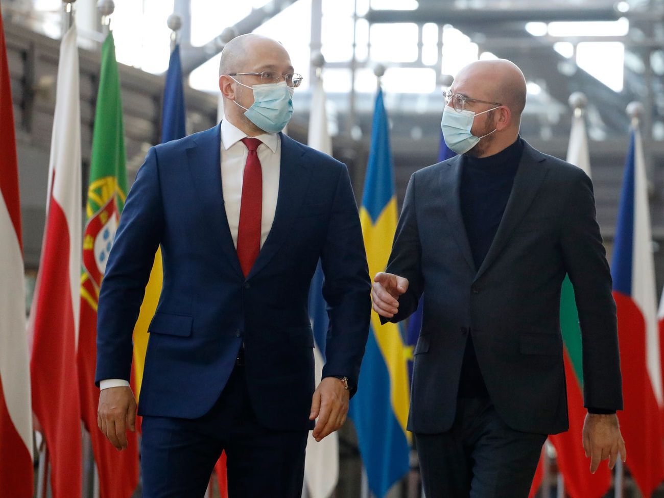 Шмыгаль и Мишель встретились 9 февраля