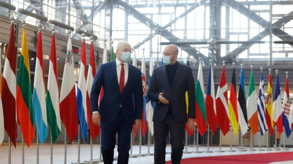 Шмыгаль встретился с Мишелем 8 февраля в Брюсселе