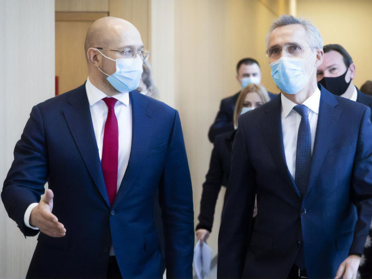 Шмыгаль и Столтенберг встретились в Брюсселе