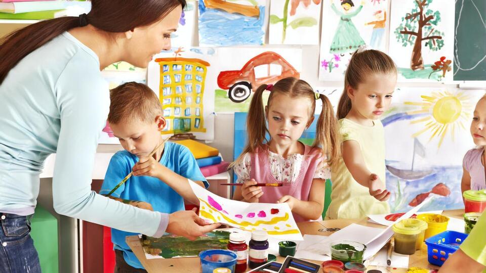 В Украине 12 детсадов арендует Государственная служба занятости