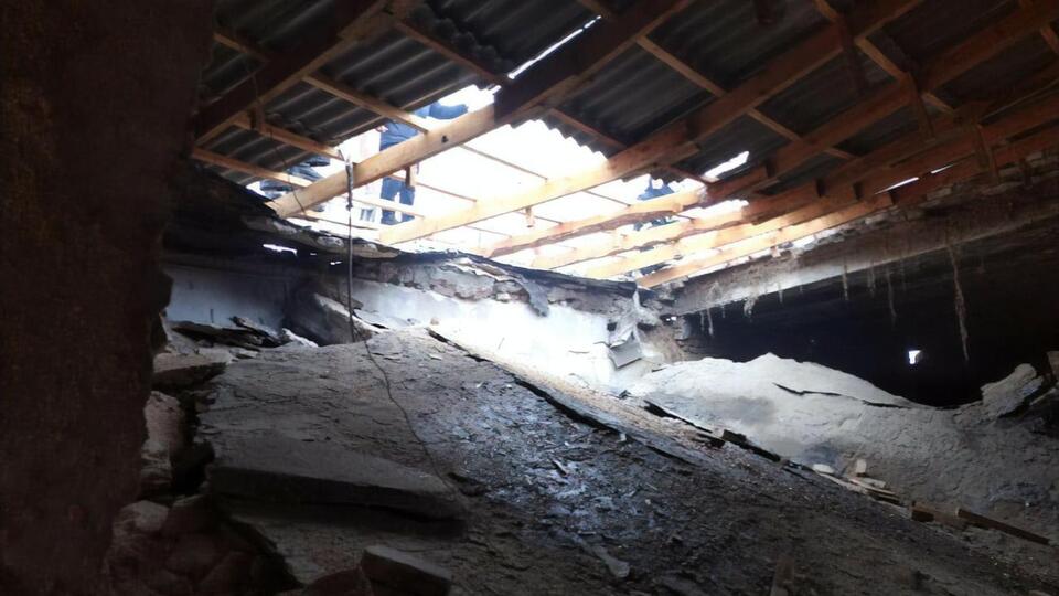 Бетонная плита упала на мужчину 1994 года рождения