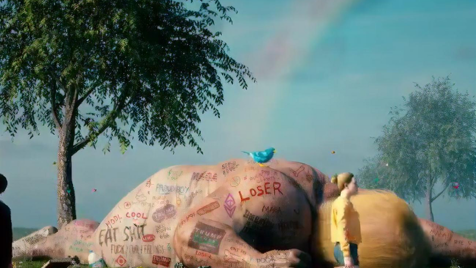 После продажи "Перекрестка" Beeple выставил на аукционе Christie's свой коллаж