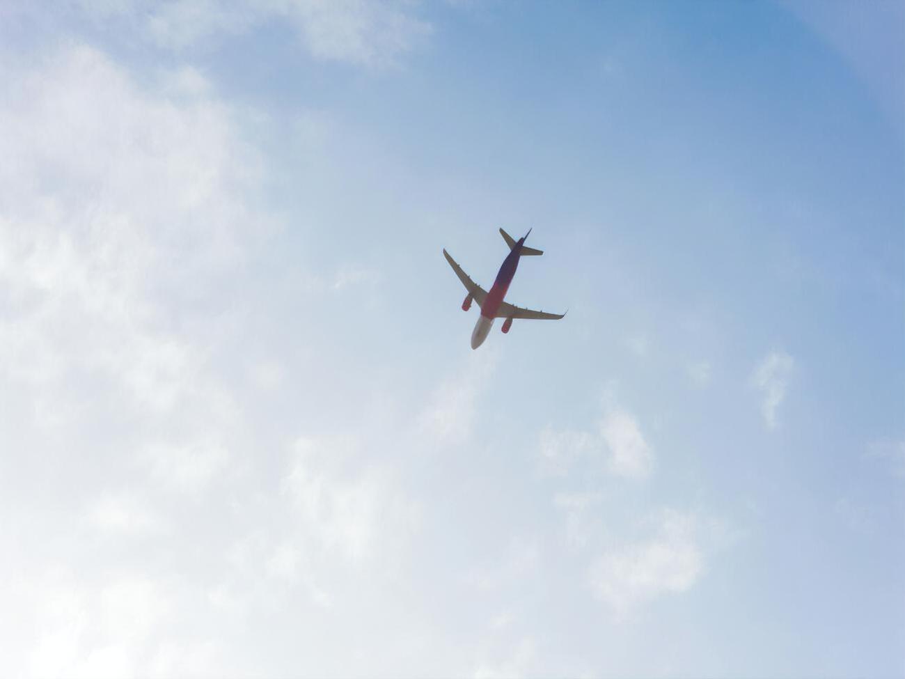 Самолет летел из Ганы в Нью-Дели