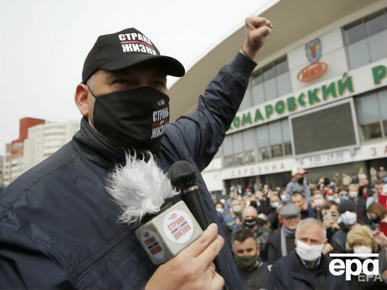 Тихановский находится под арестом