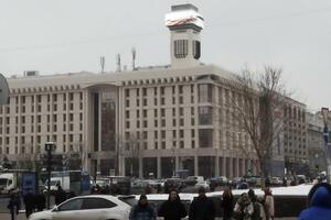 Обновленный фасад Дома профсоюзов открыли 30 мая 2018 года