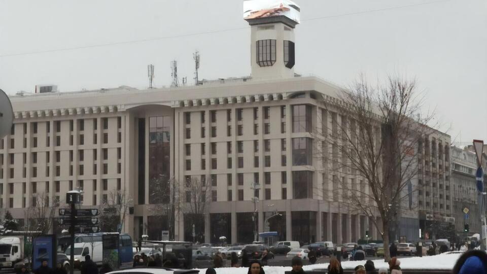 Оновлений фасад Будинку профспілок відкрили 30 травня 2018 року