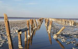 Озеро питают подземные пресные источники, запасы пополняются дождевой и талой водой