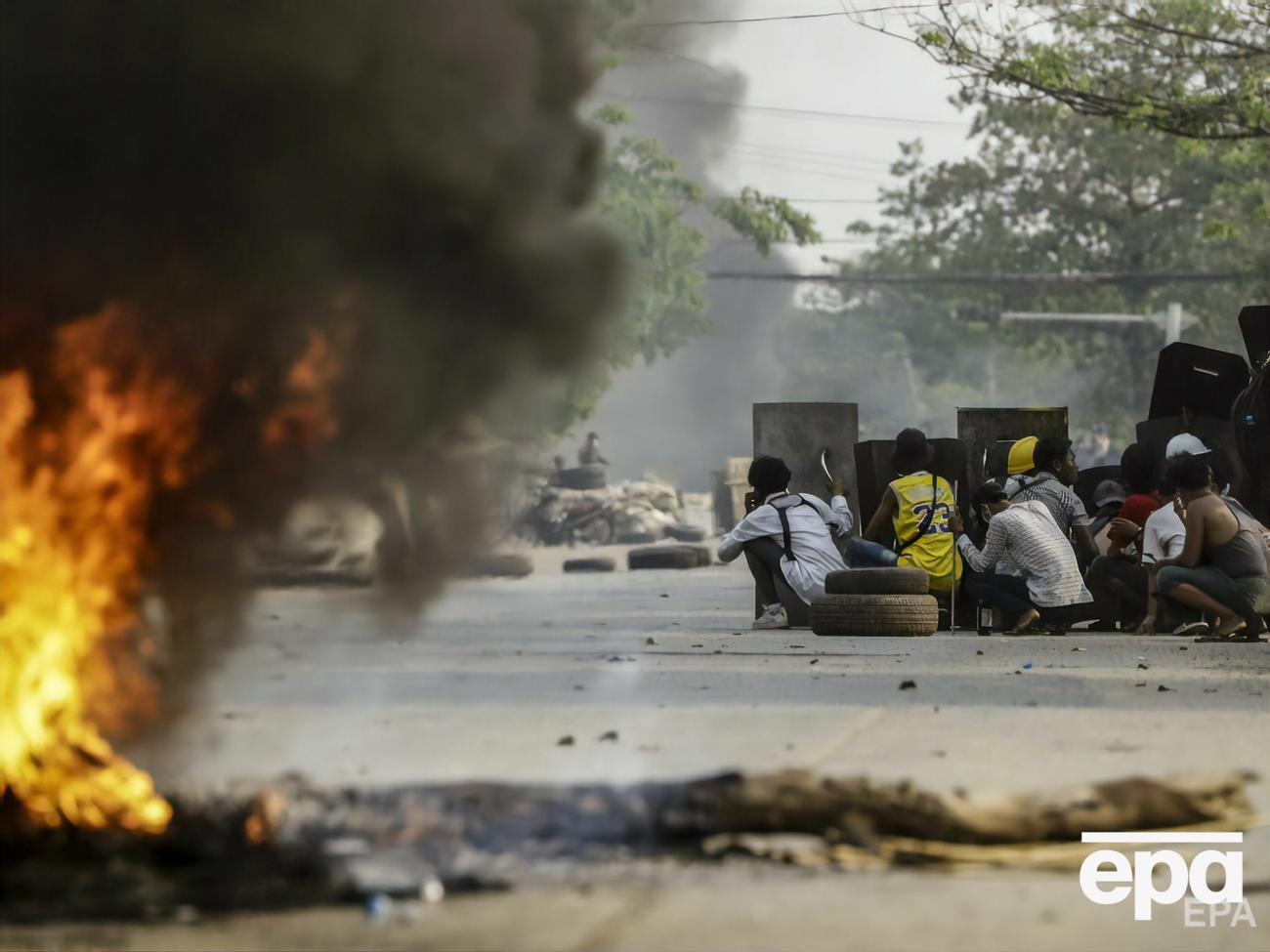 14 березня у М'янмі затримали щонайменше 23 учасників протесту