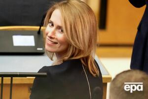 Каллас висловила надію, що нікого не заразила