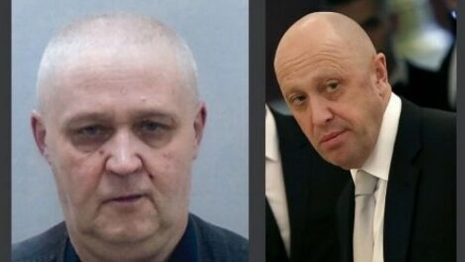 Про двійника (ліворуч) відомого бізнесмена Євгена Пригожина (праворуч), який прилітав у Литву, розповіла литовська контррозвідка
