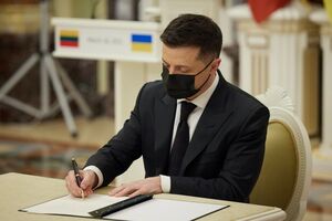 Зеленський і Науседа підписали спільну декларацію про європейську перспективу України