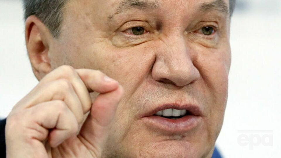 Санкції проти Януковича і державних діячів часів його президентства починають діяти від сьогодні