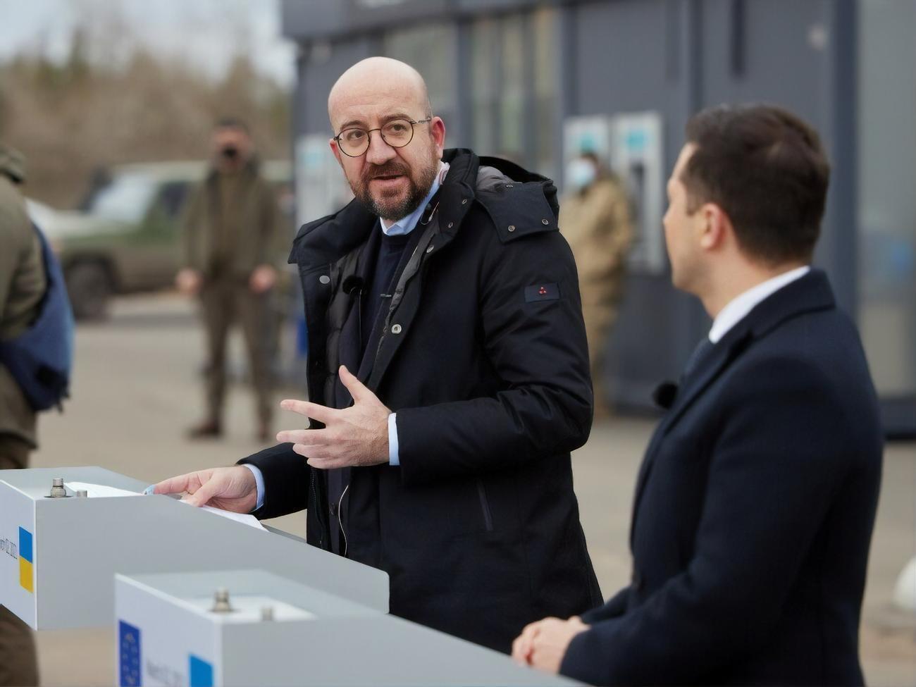 Мішель назвав війну на Донбасі реальністю, за яку соромно