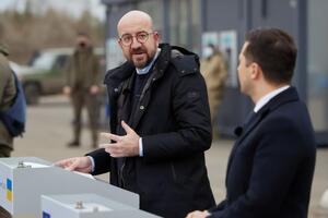 Мішель назвав війну на Донбасі реальністю, за яку соромно