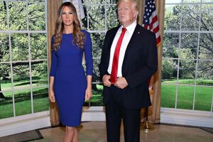 Фігура Трампа є в нью-йоркській філії музею