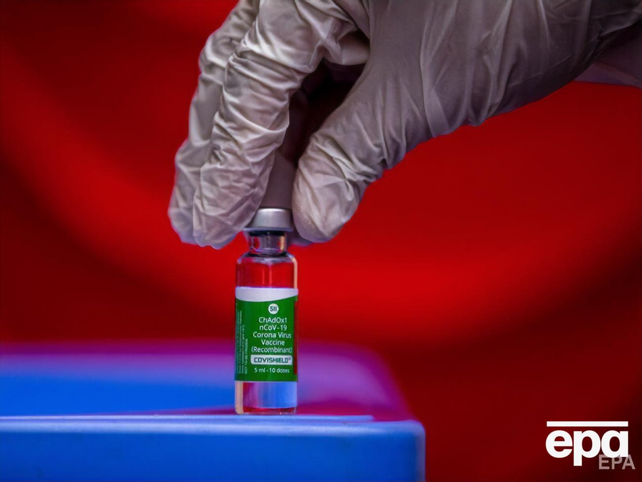 Вакциною Covishield українців щеплюють із 24 лютого