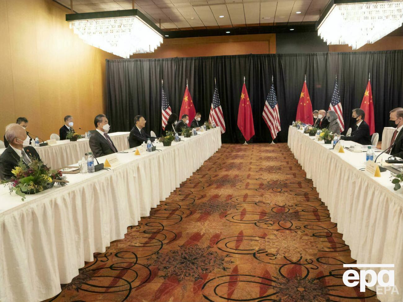 Представители США говорили, что китайская делегация нарушила протокол
