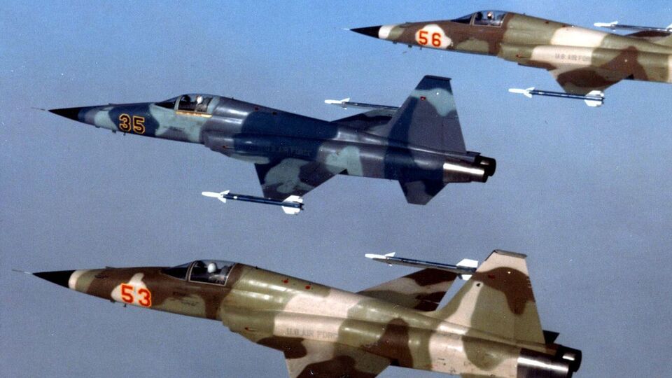 Винищувачі F-5Е експлуатують із 1964 року