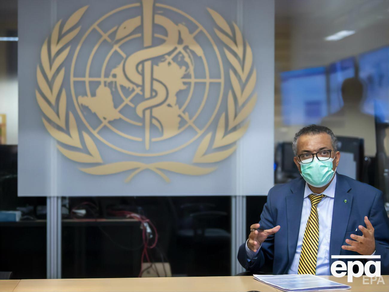 Гебреєсус: Держави, які зараз проводять вакцинацію молодих, здорових людей, роблять це ціною життя медпрацівників і людей похилого віку в інших країнах