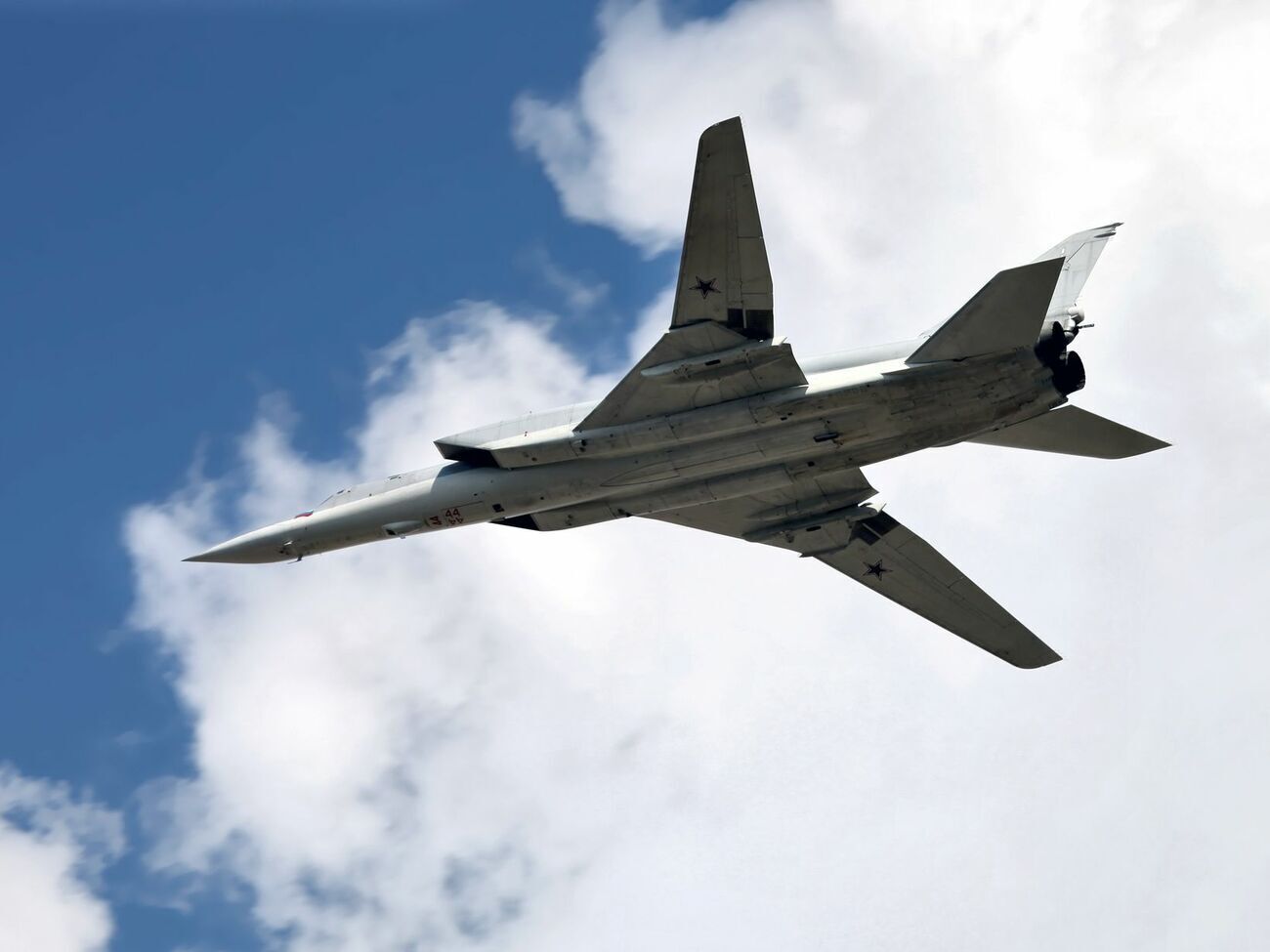 Инцидент произошел в сверхзвуковом бомбардировщике