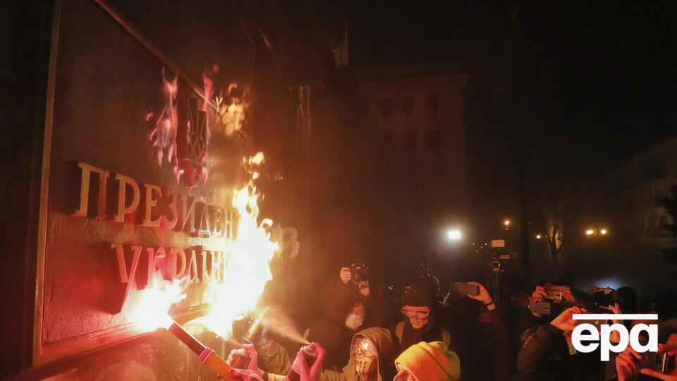 20 марта у Офиса президента проходила акция в поддержку Стерненко
