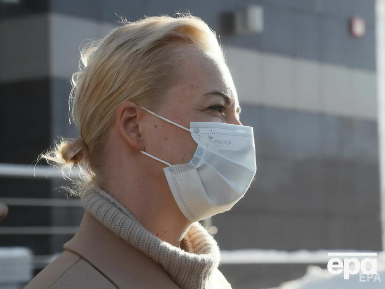 Уперше в Німеччину Навальна вилетіла 10 лютого