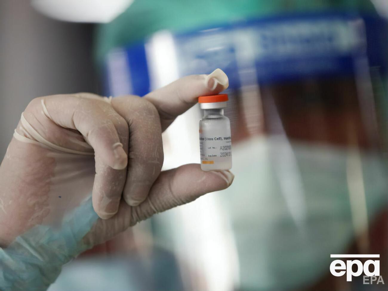 Всего Украина закупила 1,9 млн доз вакцины от компании Sinovac