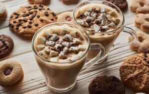 Какао можно готовить на молоке и на воде