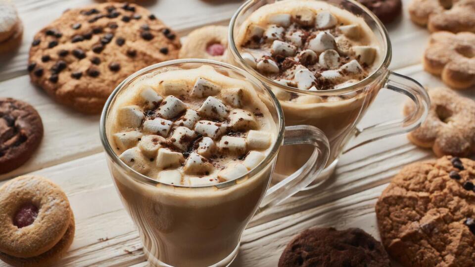 Какао можно готовить на молоке и на воде