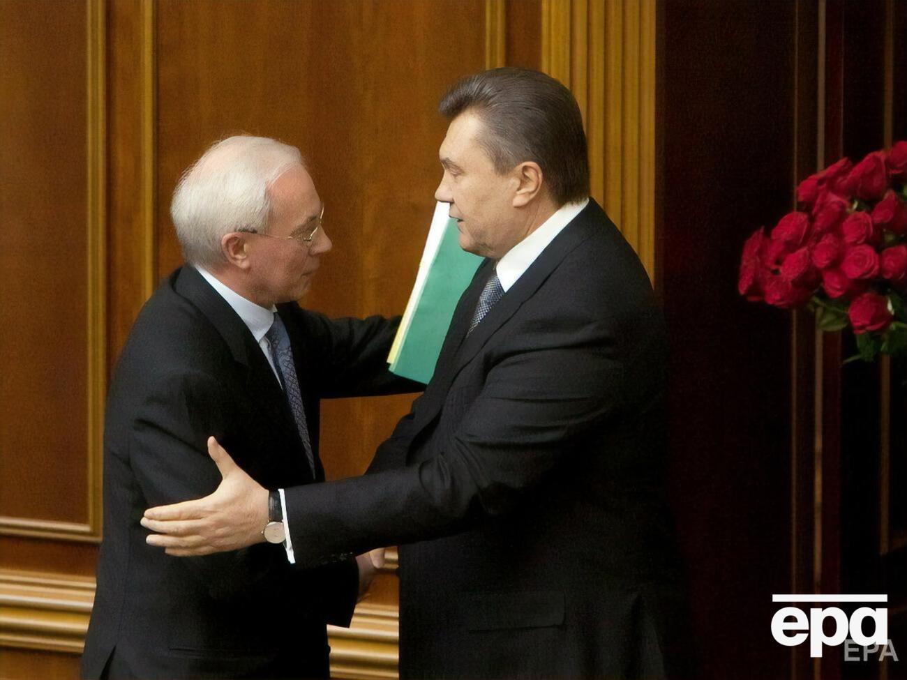 Азаров и Янукович попали в санкционный список СНБО