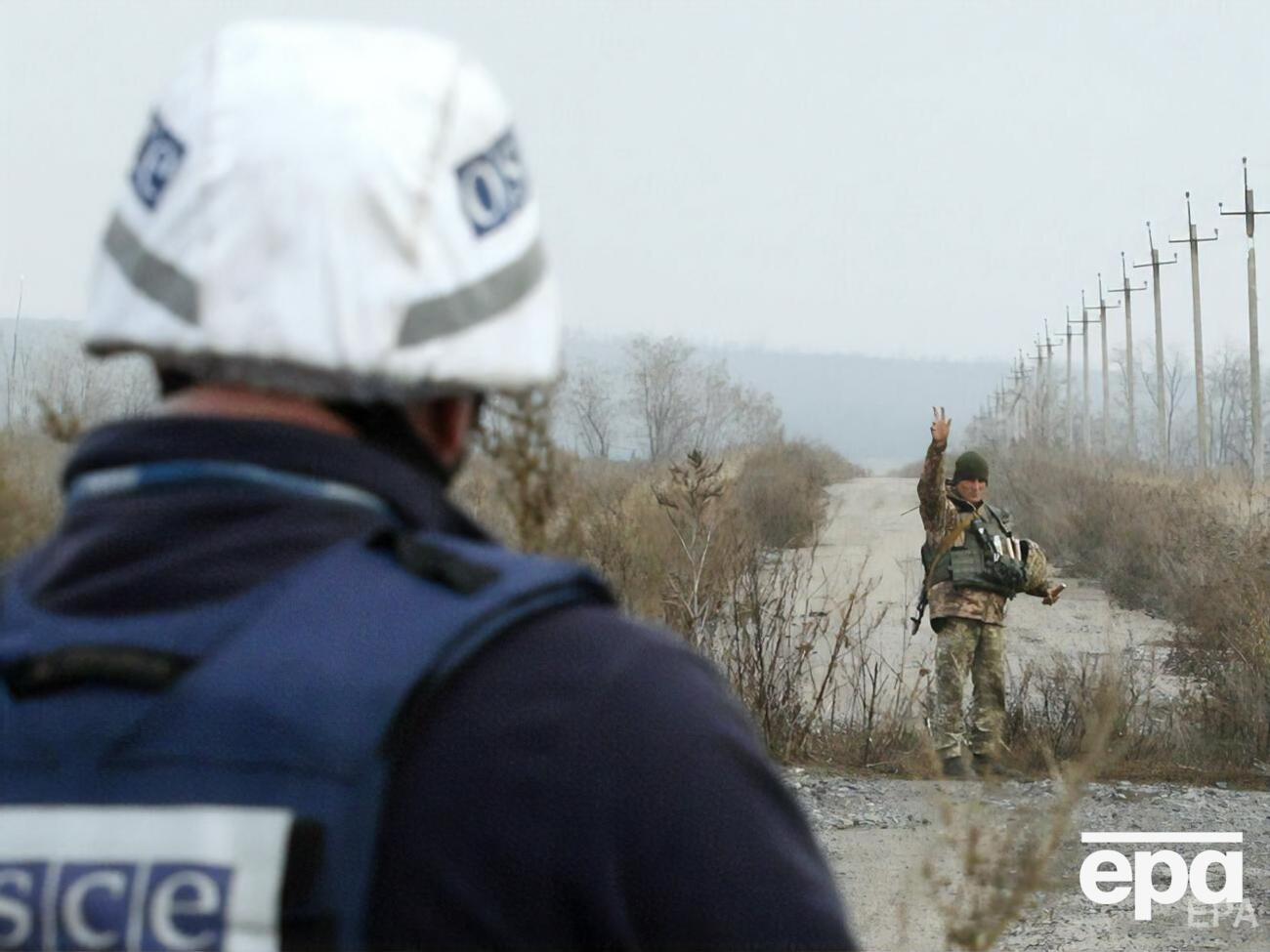 В Луганской области СММ ОБСЕ зафиксировала за сутки одно нарушение перемирия, в Донецкой&nbsp;&ndash; 493