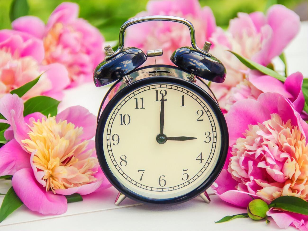 Стрелки часов необходимо перевести на час вперед