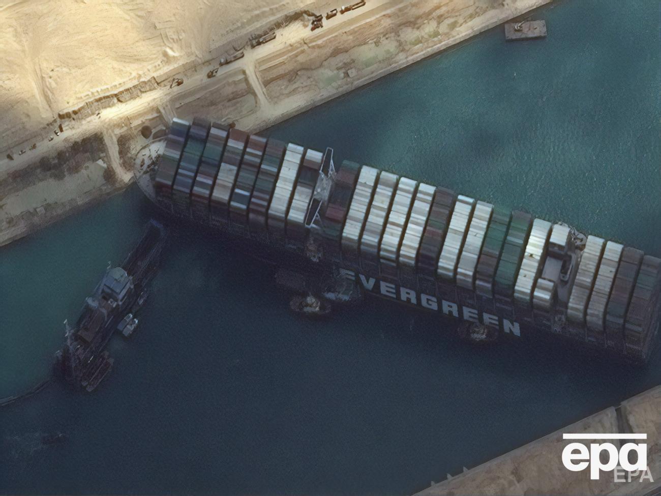 23 марта судно MV Ever Given село на мель и заблокировало Суэцкий канал