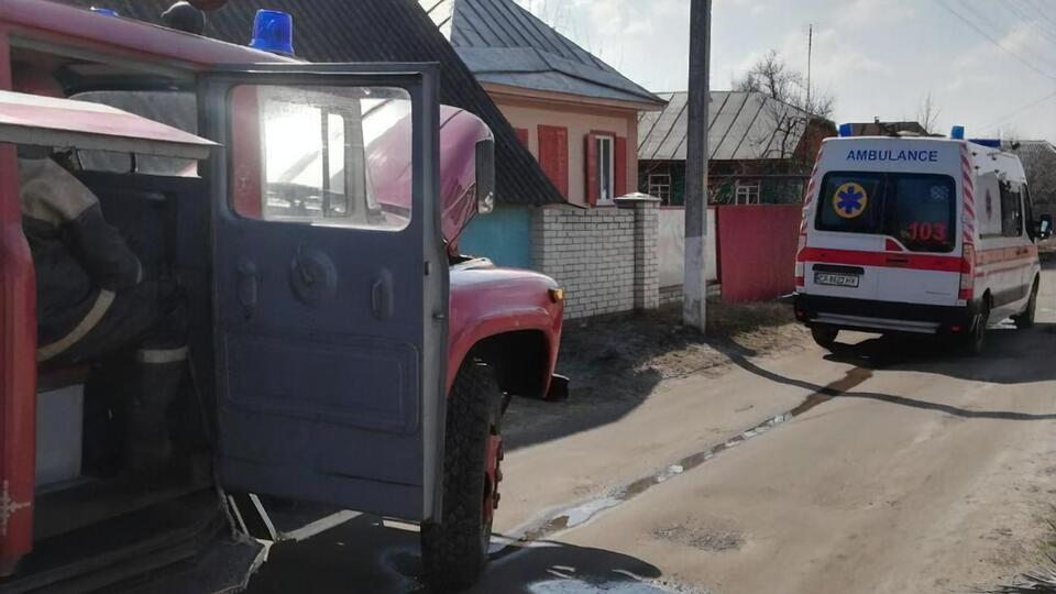 Пожар возник в частном доме
