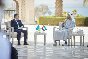 Зеленский 13–15 февраля находился с официальным визитом в ОАЭ