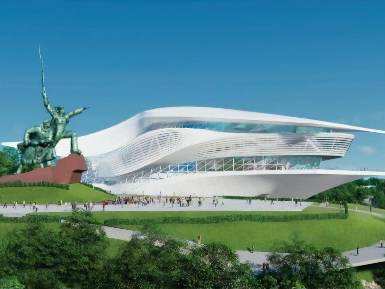 Оперный театр строят на мысе Хрустальный в Севастополе