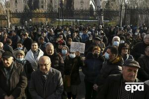 Протестующие требуют отставки Пашиняна