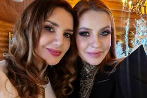 Марченко з матір'ю свого онука Катериною (на фото праворуч)