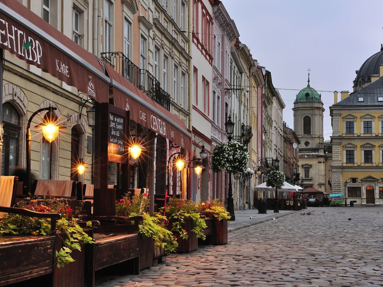 Кафе и рестораны во Львове будут работать навынос