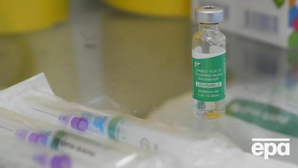 З 24 лютого українцям роблять щеплення вакциною Oxford/AstraZeneca (Covishield), виготовленою в Індії