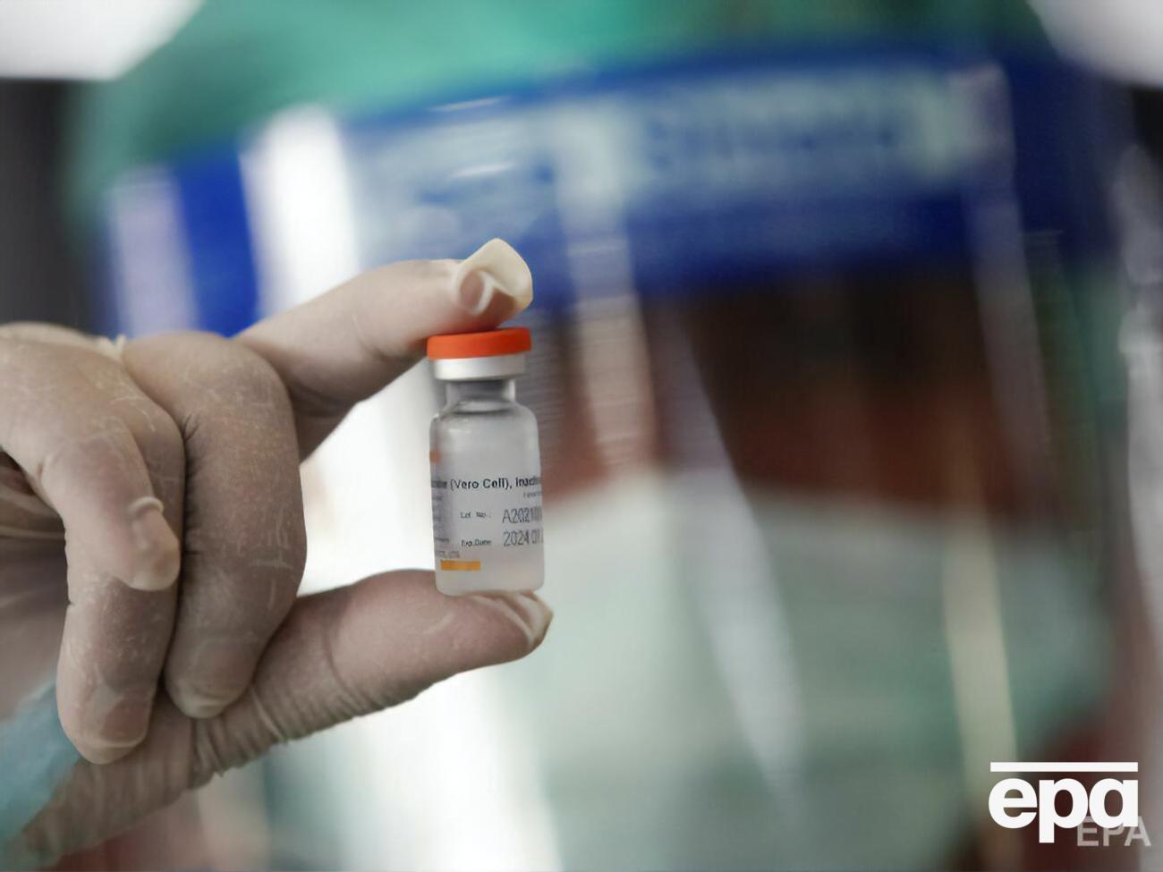 Вакцину CoronaVac було зареєстровано в Україні 10 березня