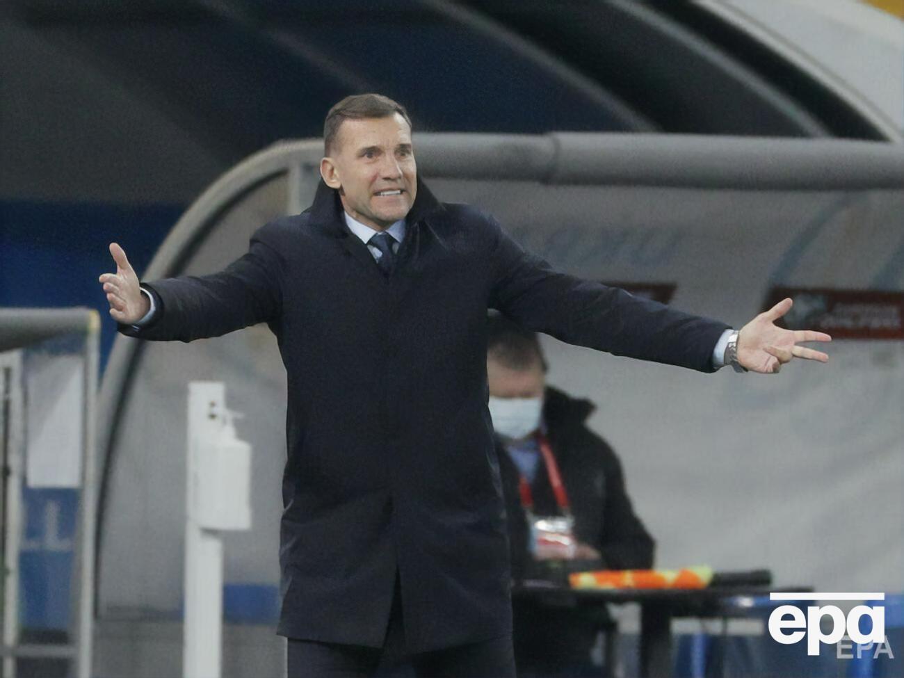 В матчах отбора на ЧМ-2022 команда Шевченко идет пока без побед