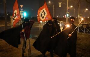 Участники акции вторые сутки находятся в полицейском участке