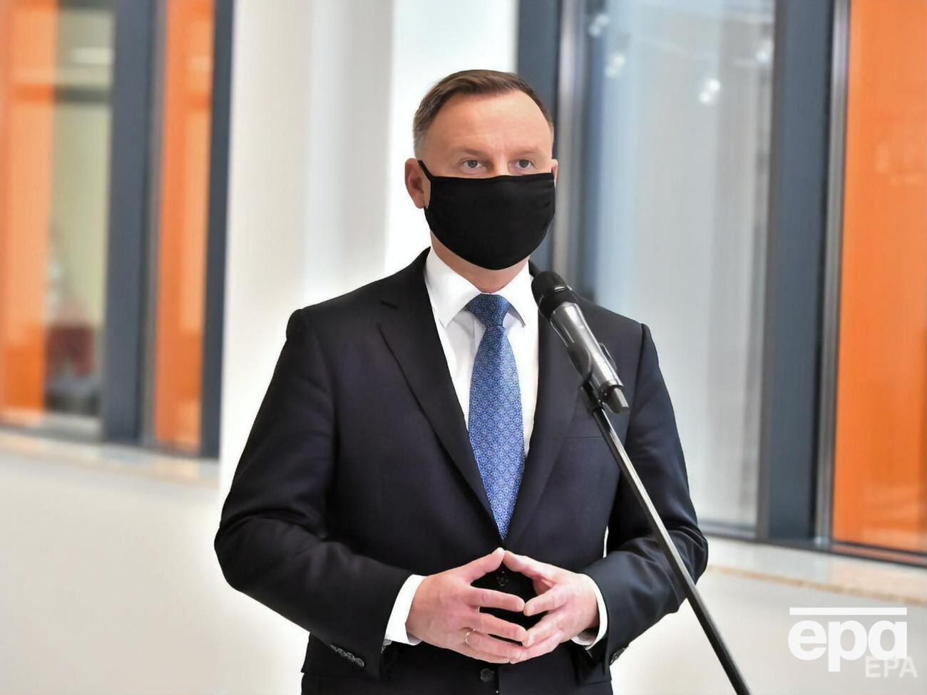 Дуда: Глубоко опечален ужасной новостью о катастрофе украинского автобуса