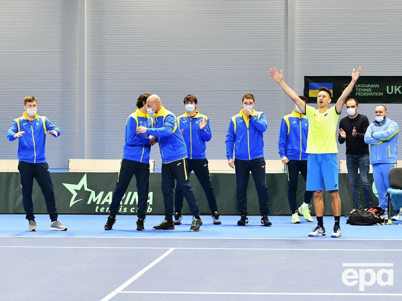Украина сыграла с Израилем на&nbsp;матче Кубка Дэвиса