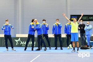 Украина сыграла с Израилем на матче Кубка Дэвиса