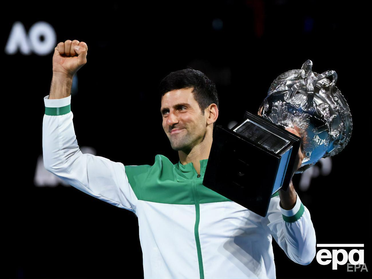 Наприкінці лютого Джокович удев'яте переміг на Australian Open