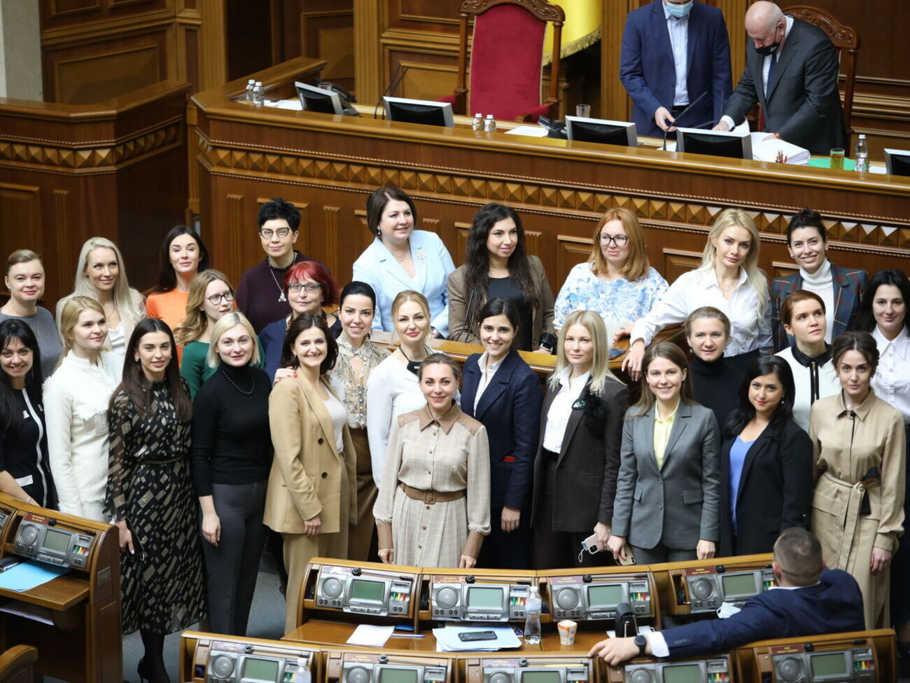 В "Слуге народа" отметили, что&nbsp;в нынешнем созыве Верховной Рады наибольшее количество женщин за время независимости Украины &ndash; 20,8%