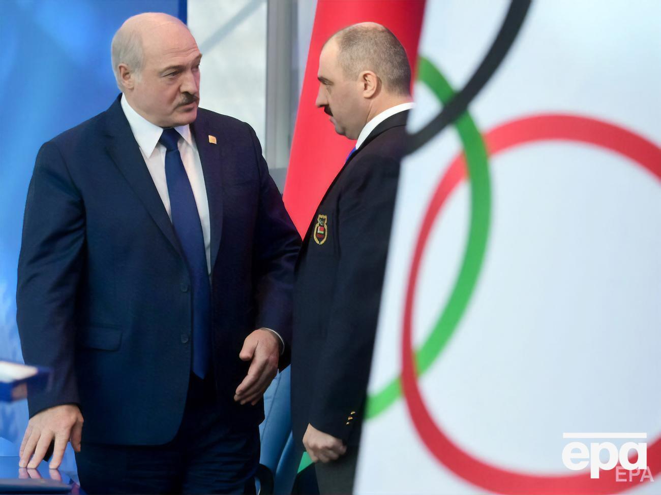 МОК не признал передачу полномочий президента НОК Беларуси Александра Лукашенка его сыну Виктору